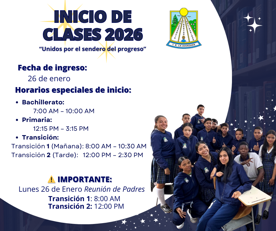 Conoce los horarios de ingreso y salida para toda la semana.